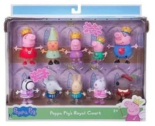 PEPPA Pig - Princess Peppa Pig's Royal Court - Figure 10 Pack - New! LAST ONE!