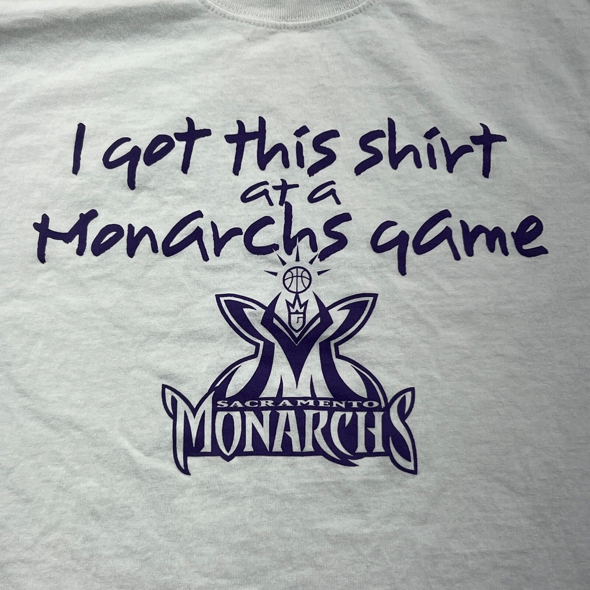 希少 WNBA SACRAMENTO MONARCHS ビブス Lサイズ Sacramento Monarchs Team Issued Jersey #15 Edmarie Lumbsley