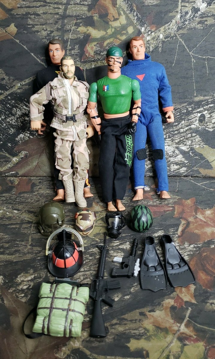 1996 Hasbro Pawtucket & In Time Products GI Joe Figures And 1996 Hasbro Pawtucket & In Time Products GI Joe Figures And