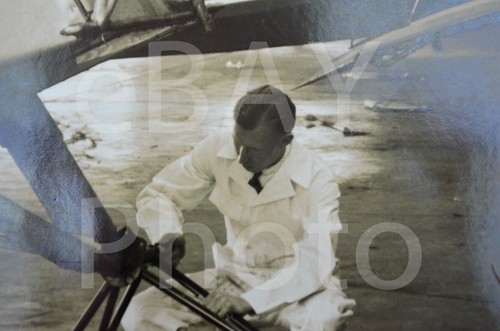 Foto Curtiss Robin Elmer Hanson installazione sci da neve Boeing Field anni '20 vintage - Foto 14 di 24