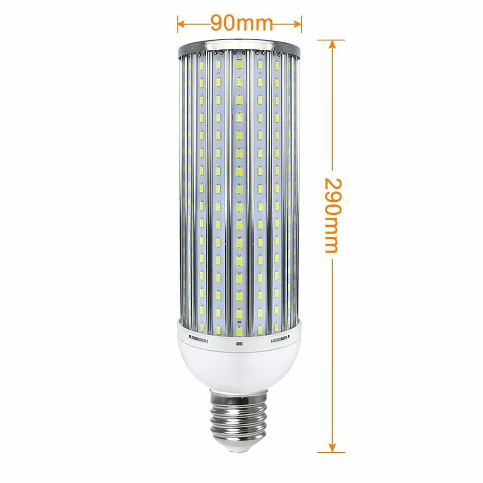 MENGS E40 80W=600W LED Glühbirne Lampe 8000lm AC 140-265V Energiesparlampe Warm - Bild 3 von 4