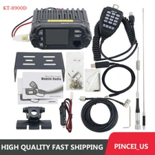 QYT KT-8900D Mobile Radio+Nagoya Antenna+Mount+PL259 5m Cables pe66