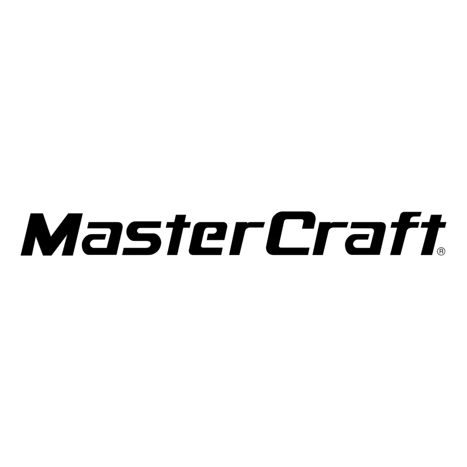 Mastercraft Boat 50 英寸替换黑色贴花乙烯基贴纸 - 2 件套 - 滑雪 — 第 2/3 张图片