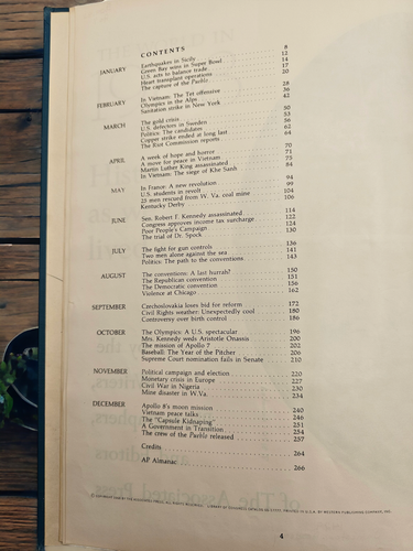 VTG The World in 1965-68, 1970-73 History As We Lived It Associated Press - Picture 14 of 24