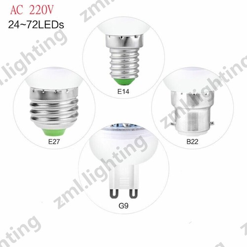 LED Corn Bulb E27 E14 B22 G9 7W 12W 15W 20W 25W SMD Globe Lamp Spot Light 240V - Picture 3 of 14