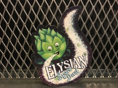 ELYSIAN BREWING Seattle ~ SPACE DUST IPA ~ 3'' x 3.5'' Craft Beer Sticker Sign