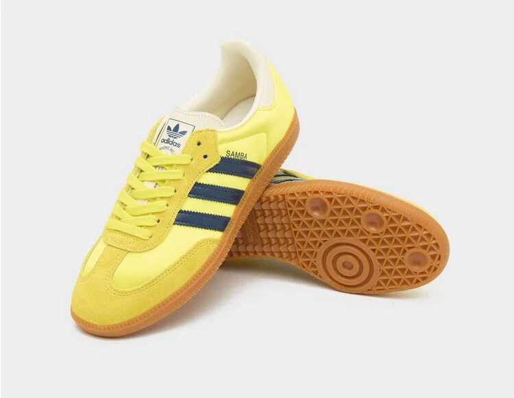 adidas Originals Women's SAMBA OG SHOES in Yellow and Black