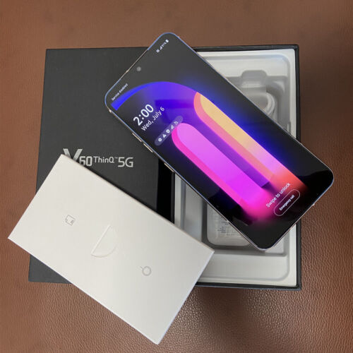 LG V60 ThinQ 5G LM-V600AM V600TM V600VM 128/256GB Unlocked Smartphone-New Sealed - Picture 3 of 19
