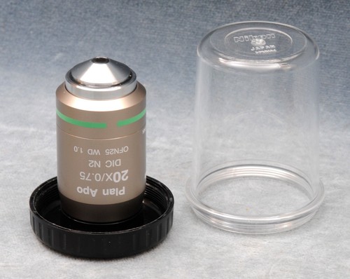 NIKON MICROSCOPE OBJECTIVE "PLAN APO 20x0.75 DIC N2 OFN25 WD 1.0, ∞/0.17" (P)