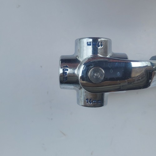 KOBALT TOOL DOG BONE UNIVERSAL SOCKET WRENCH LOT SAE & METRIC SET HANDY GRIP - Picture 10 of 11