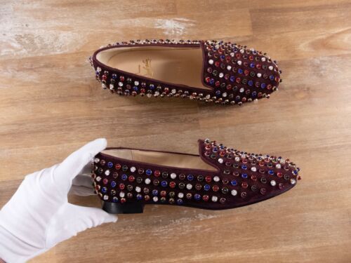 EU38 Christian Louboutin Flat Crystal 318A w Box Bonus | eBay EU38 Christian Louboutin Flat Crystal 318A w Box Bonus | eBay