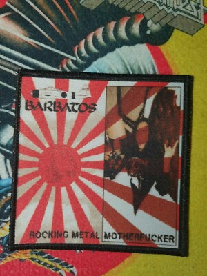 Barbatos Patch Battle Jacket Black Thrash Metal Punk Peasant 6