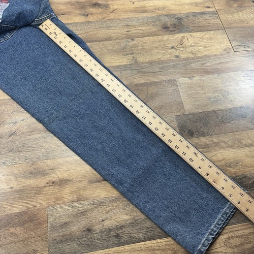 Vintage Levis 505 Jeans Herren 40x32 Regular Fit Straight Leg Made in USA NOS SPOT - Bild 17 von 18