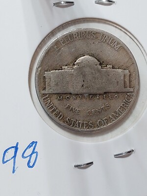 Rare 1942 Jefferson Nickel No Mint Mark War Time Possibly 35
