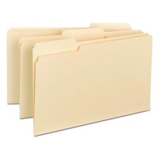 NEW 3 FOLDERS Smead Interior File Folder 1/3-Cut Tab Legal Size Manila 15230 530