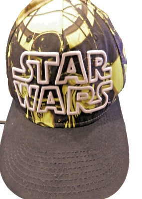 Star Wars Lime Green Baseball Cap, Snapback w/Movie Scenes | eBay