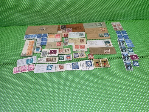 EUROPE STAMPS LOT Vintage Europe Trips, Towns And Places Helvetia France Spain