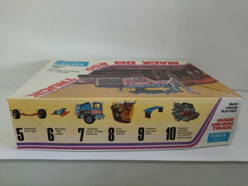1/25 ERTL BLUEPRINT MACK DM 800 TRUCK NUEVO - Imagen 4 de 9