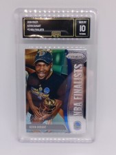 KEVIN DURANT 2019-20 Prizm NBA Finalists GMA 10 Gem Mint NBA Basketball Card 