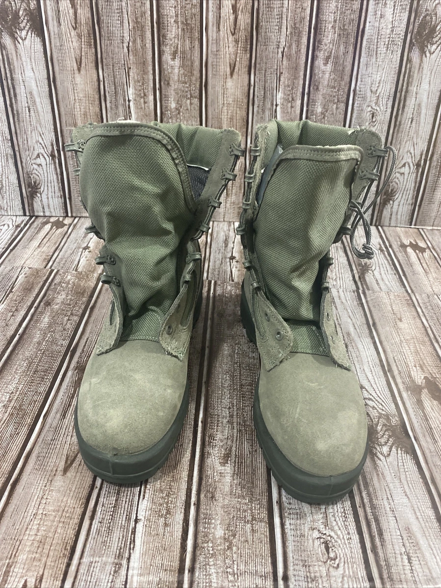 Olive green combat boots cheap