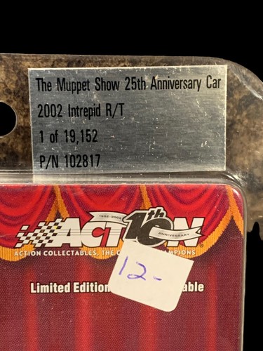 2002 The Muppet Show 25th Anniversary Limited Edition NASCAR Stock Car 1-19152 - Picture 3 of 4