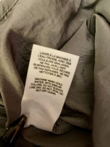NWT GARAGE PARACHUTE Cargo Jogger Gym Hiking Lounge Women Pants Silver Sz P/S - Picture 7 of 8