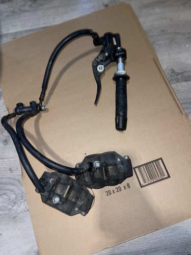02 - 05 Kawasaki ZZR 1200 Front Brake Caliper Lines Left RIght OEM