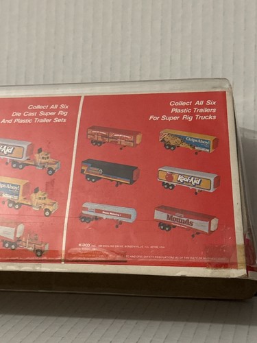 Remolque Kidco 1981 ruedas duras para camiones Super Rig ruedas duras - Imagen 9 de 10