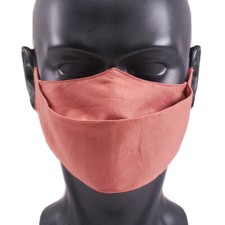 Tan face mask 100 Cotton handmade in USA