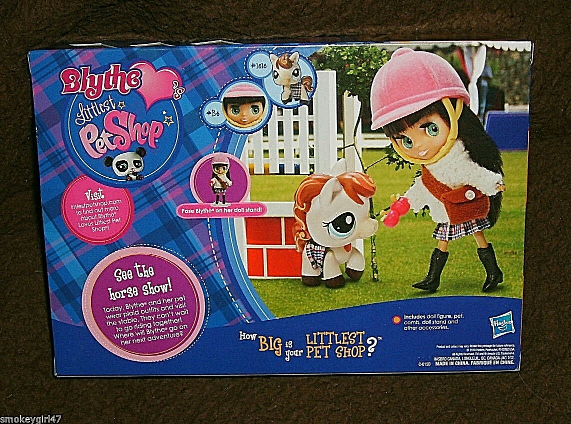 Poupée Blythe B4 Playfully Plaid Avec Accessoire Petshop - Occasion - Hasbro