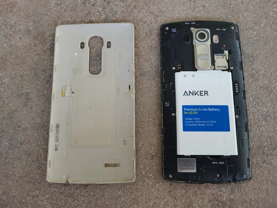 telefono telefonino smartphone LG G4 non funzionante lg-h815 x pezzi di ricambio - Immagine 3 di 4