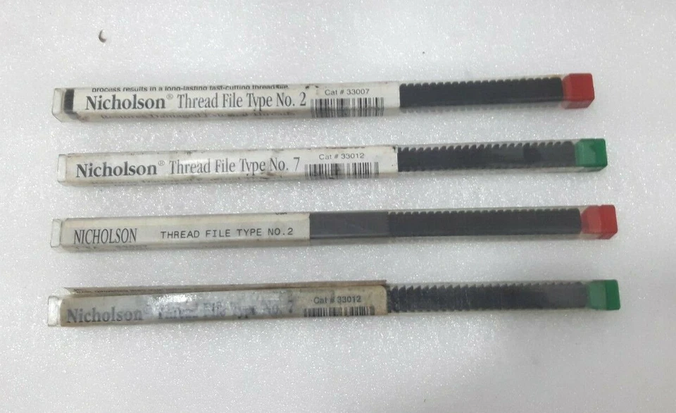 Nicholson 33024 Thread Restoring File Set - 4 Pieces - Image 4 of 4