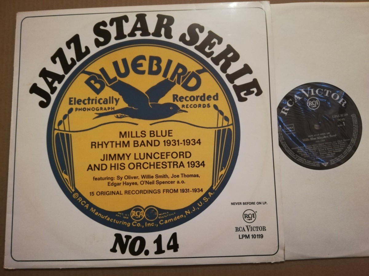 MILLS BLUE RHYTHM BAND 1931-1934 JIMMY LUNCFORD 1934 RCA LPM 10119