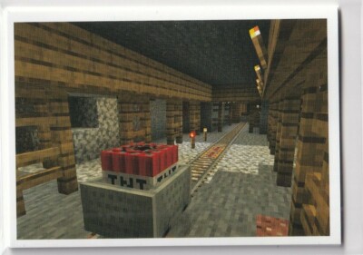 Panini Minecraft Treasure Sticker 2021 Nr. 12 Explore the Overworld Forest