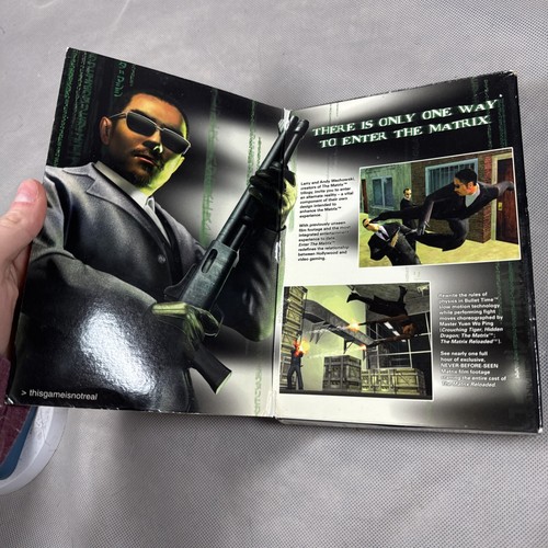 2003 Enter The Matrix ATARI PC Game New N3 - Picture 3 of 6