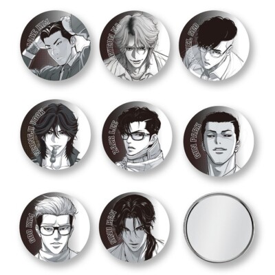 LOOKISM OFFICIAL MD CHARACTER SKETCH COMPACT HAND MIRROR Korea Naver Webtoon