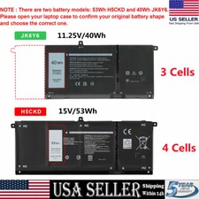 H5CKD JK6Y6 Battery For Inspiron 5300 5401 5408 Latitude 3410 3510 Vostro 5300