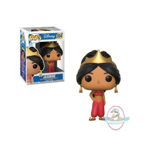 Pop! Disney Aladdin : Jasmine in Red #354 Vinyl Figure by Funko