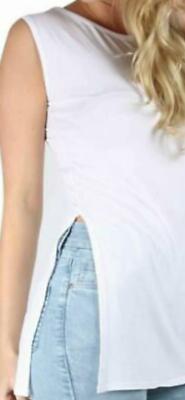 トップス SLIT SHIRT BLOUSE ENFOLD 25SS】ENFOLD エンフォルド / SLIT BIG T-SHIRT / Tシャツ