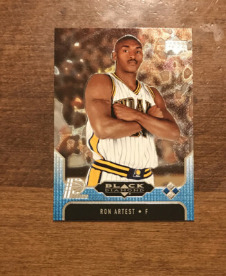 Ron Artest 2004-05 Upper Deck Black Diamond #100 Indiana Pacers Metta World