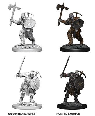 EARTH GENASI MALE FIGHTER D&D Nolzur's Marvelous Miniatures Wizkids WZK73203