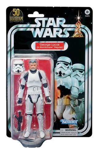 Star Wars George Lucas (en disfraz de soldado de asalto) Hasbro Black Series 2021 15 cm - Imagen 1 de 7