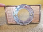 VGT COOKING STOVE  CLOCK BEZEL # 261480 TIMER PARTS CHROME ELECTRIC COPPER COLOR