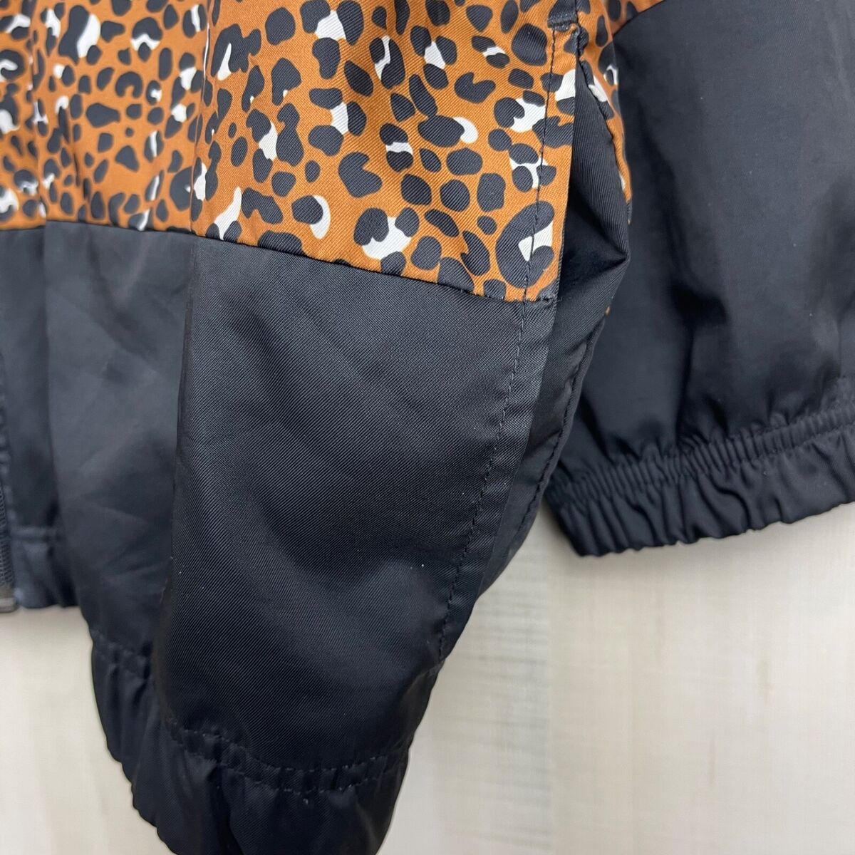 Nike Sportswear NSW Women's Full Zip Woven Jacket Leopard Nike Sportswear NSW Women's Full Zip Woven Jacket Leopard