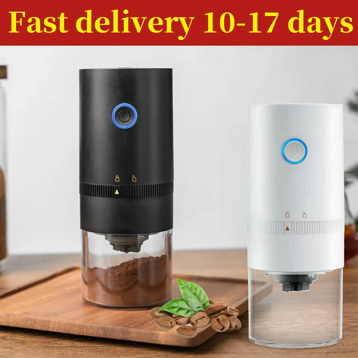 Electric Coffee Grinder Grinding Milling Bean Nut Spice Herbs Blender Machine