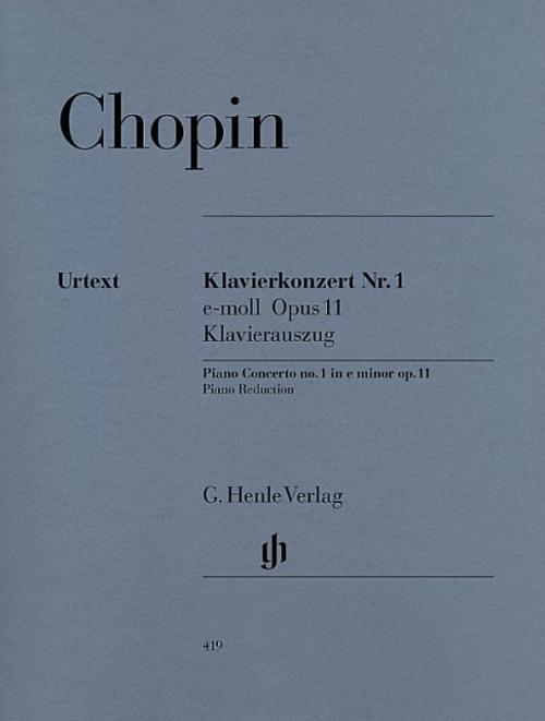 Chopin, Frédéric - Klavierkonzert Nr. 1 E-moll Op. 11 Frédéric Chopin