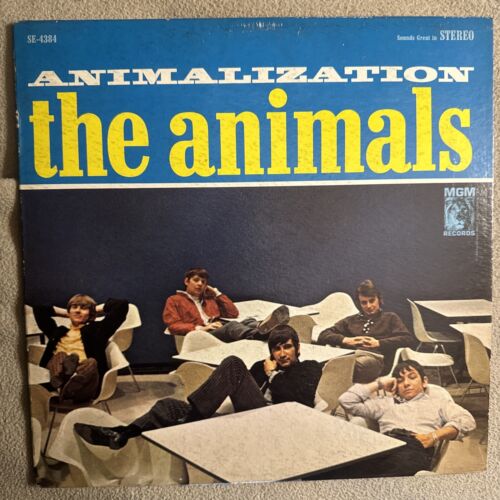 Vintage The Animals Album LP Animalization Nice Condition 1966 MGM Records - Picture 1 of 14