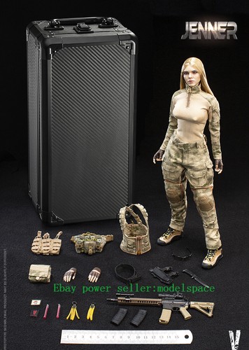 VERYCOOL VCF-2037B Jenner Military Female Soldier Action Figure 1/6 IN STOCK - Picture 9 of 9