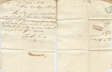 Vorphilatelistischer Brief. Mauern (Galicien), 7. Mai 1837.