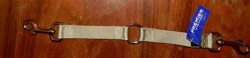 Coupler Tan Nylon 1" Dog Premier size M/L New - 第 2/2 張圖片